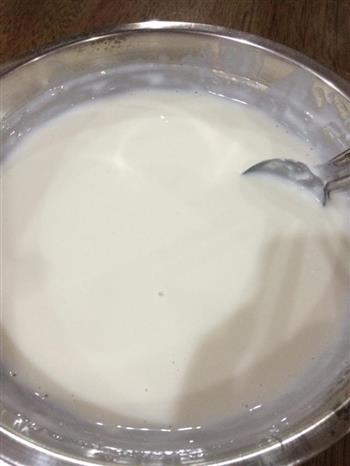 西米牛奶椰汁糕的做法步骤3