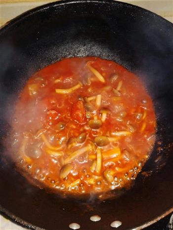 番茄蟹味菇的做法图解6