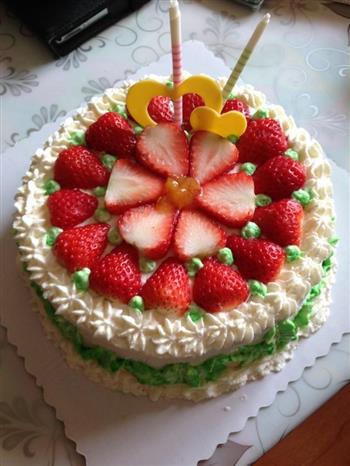 草莓蛋糕的做法步骤11