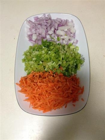韩式豆渣蔬菜饼的做法步骤1