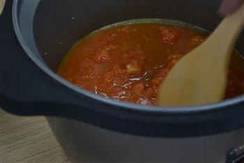 电锅菜-番茄虾仁腰果盅的做法步骤4