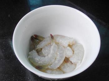 芦笋鲜虾培根卷的做法图解3