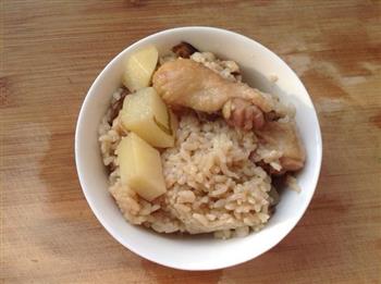 香菇鸡肉土豆焖饭的做法步骤7