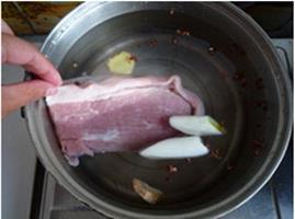 珍选捞汁野山椒白肉的做法图解3