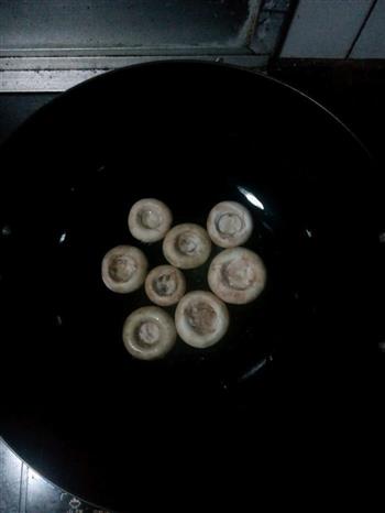油煎白蘑菇的做法步骤2