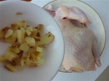 压力锅版酱香盐焗鸡的做法步骤5