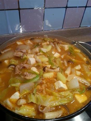 韩式肥牛大酱汤的做法步骤9