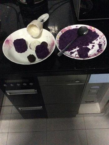 自制紫薯月饼的做法步骤1