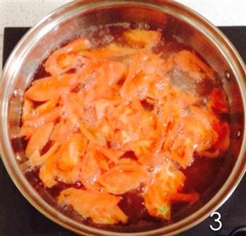西红柿酸汤面的做法图解3