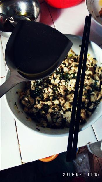 香椿拌豆腐的做法步骤7