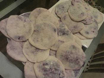 紫薯糯米饼的做法图解4