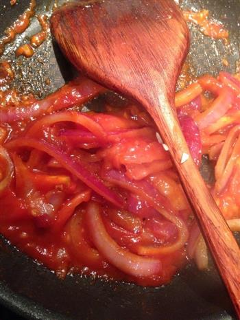 番茄肉酱意大利面的做法步骤9