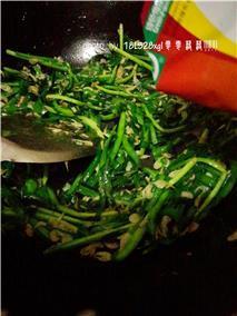 养生菜-虾皮韭菜的做法步骤8