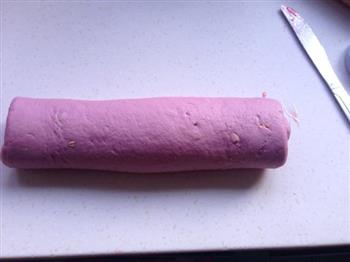 酒酿紫薯馒头的做法图解7