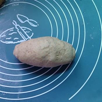 核桃黑糯米全麦面包-浓浓麦香的做法步骤7