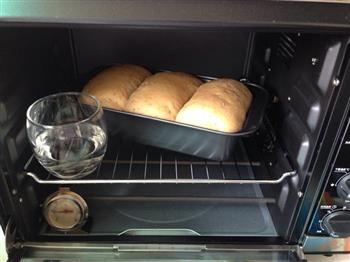 核桃黑糯米全麦面包-浓浓麦香的做法步骤9