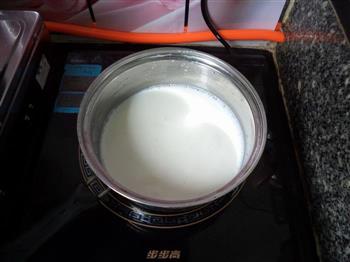 红豆姜撞奶的做法步骤7
