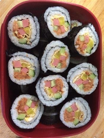 寿司紫菜包饭的做法图解8