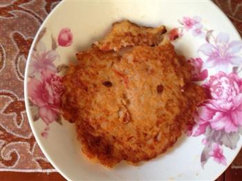 西红柿鸡蛋米饭饼的做法步骤4