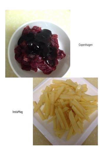蚝油牛肉炒土豆的做法步骤1