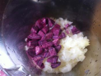 紫薯银耳羹的做法步骤3
