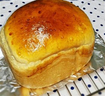 面包机做香软吐司面包-100％成功的做法步骤9