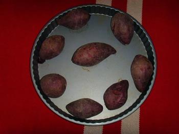 烤紫薯的做法步骤6