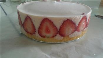 草莓乳酪慕斯蛋糕的做法图解6
