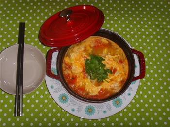 鸡蛋西红柿汤挂面的做法步骤5