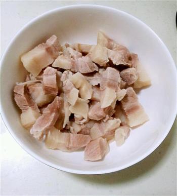 红烧肉炖干豆腐的做法图解1