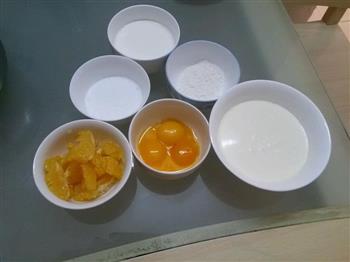 香橙蛋挞的做法图解1