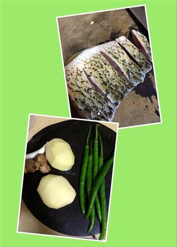 香煎土豆鱼粒的做法步骤1