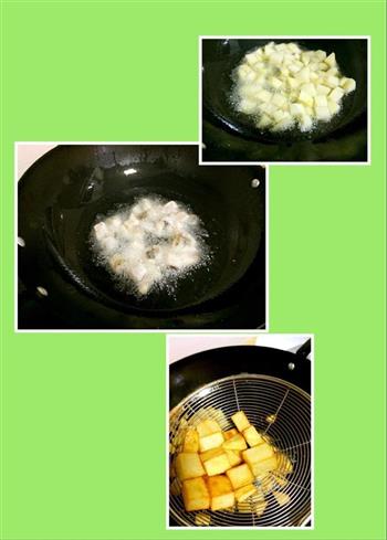 香煎土豆鱼粒的做法步骤3