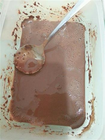 巧克力冰激凌-芒果奶昔冰激凌的做法步骤2