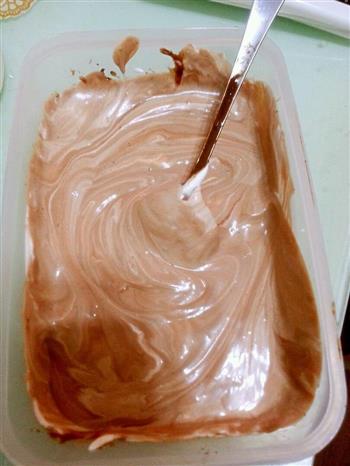 巧克力冰激凌-芒果奶昔冰激凌的做法步骤4