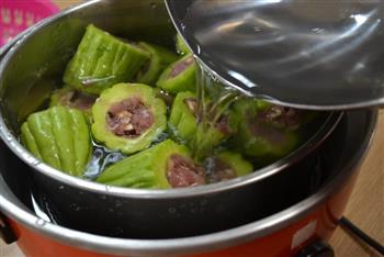 电锅菜-酿苦瓜汤的做法步骤5