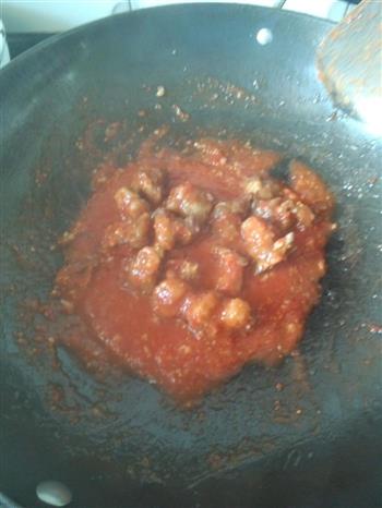番茄糖醋排骨的做法步骤9