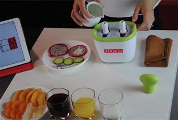 夏日不通电，7分钟自制健康冰食-DIY水果棒冰的做法图解3