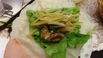 中式汉堡 水单饼卷饼 套餐的做法步骤11