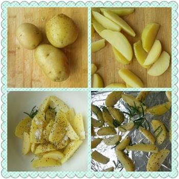 香草的诱惑-迷迭香烤土豆的做法步骤1