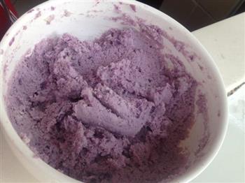 紫薯豆渣饼的做法图解6