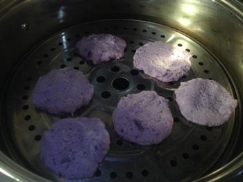 紫薯豆渣饼的做法图解9