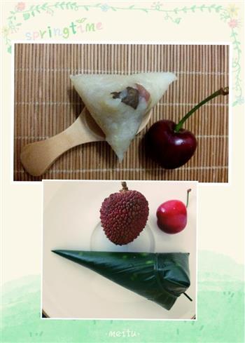 茶米一味-迷你大红袍香肠粽的做法图解9