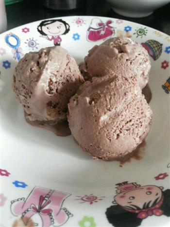 最简单的巧克力冰淇淋做法的做法步骤4