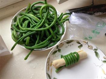 快手菜-腐皮菜卷-全素食的做法步骤2