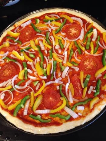 超美味的美式披萨的做法步骤10