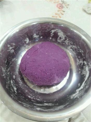 紫薯玫瑰花馒头的做法图解10
