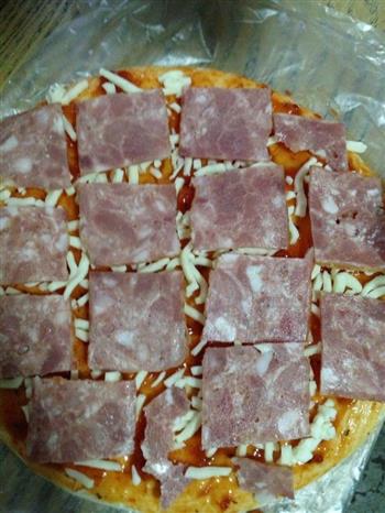 培根腌肉pizza的做法图解4