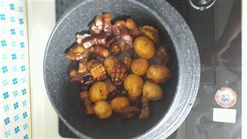 鲍鱼红烧肉土豆的做法步骤8