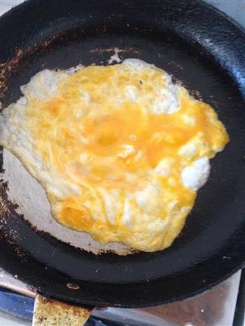 爱心早餐鸡蛋土豆丝火腿煎饼的做法图解3